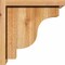 Ekena Millwork Newport Rough Sawn Corbel w/Backplate, Western Red Cedar, 8"W x 12"D x 12"H COR08X12X12NEW01RWR - alternate 4